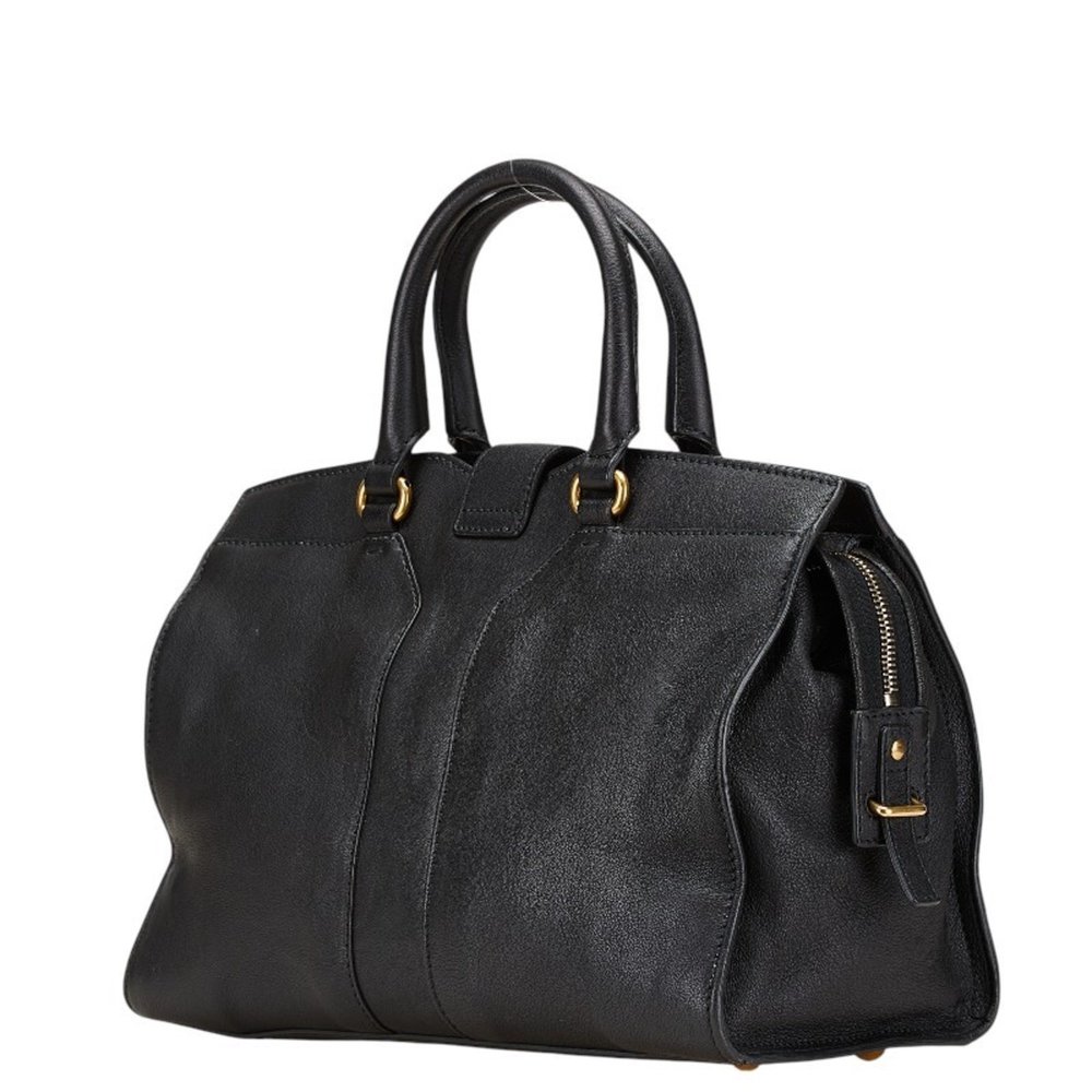 SAINT LAURENT Black Leather Bag - Picture 2 of 13